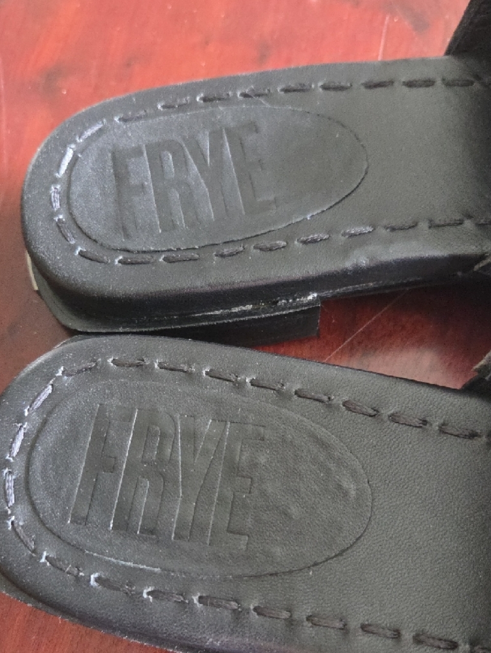 Frye Cara Mules Woven Black Size 8 Women - Picture 4 of 8